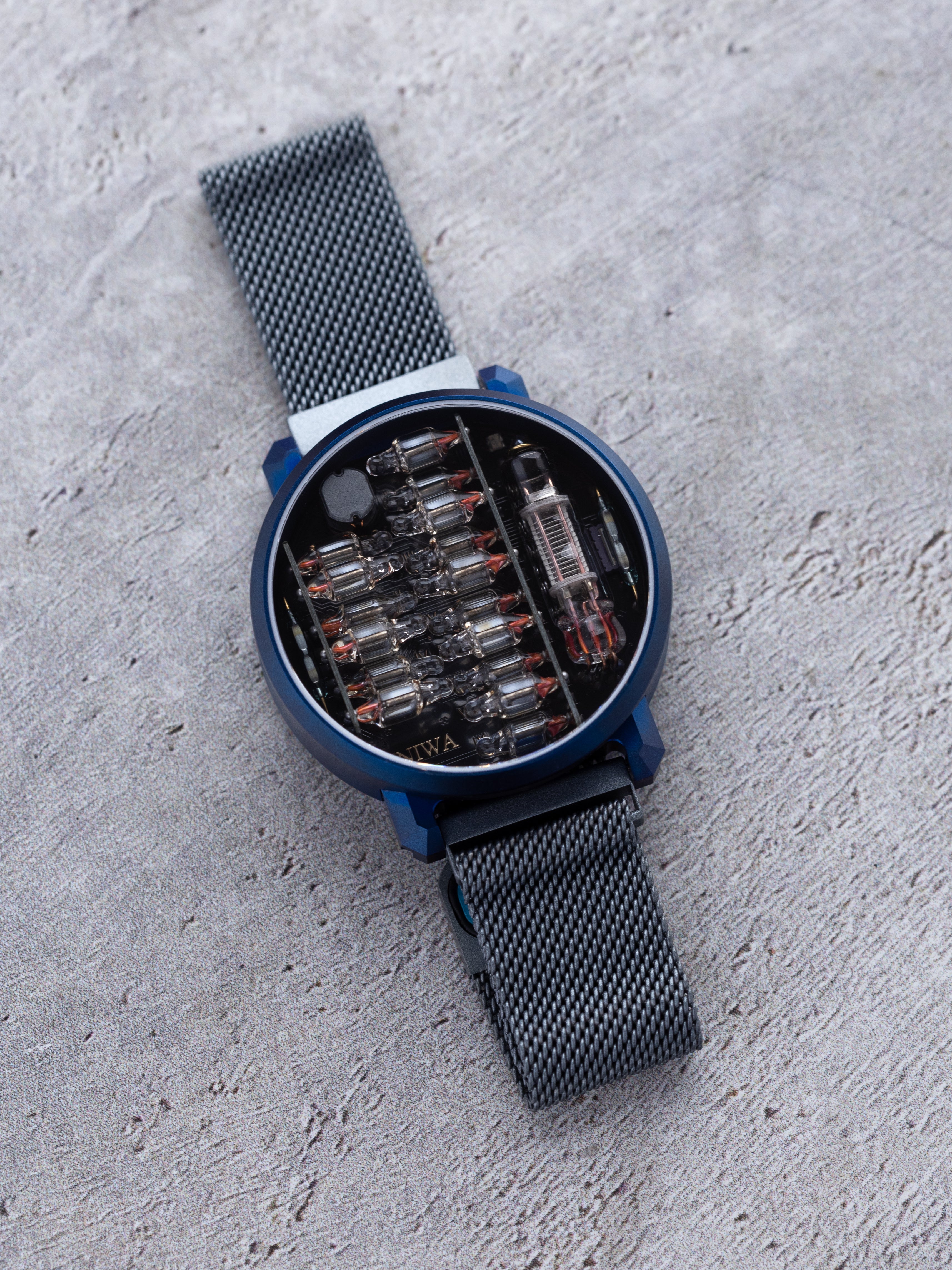 NIWA Lunokhod watch. Fallout Blue case. Limited of only 10 pcs