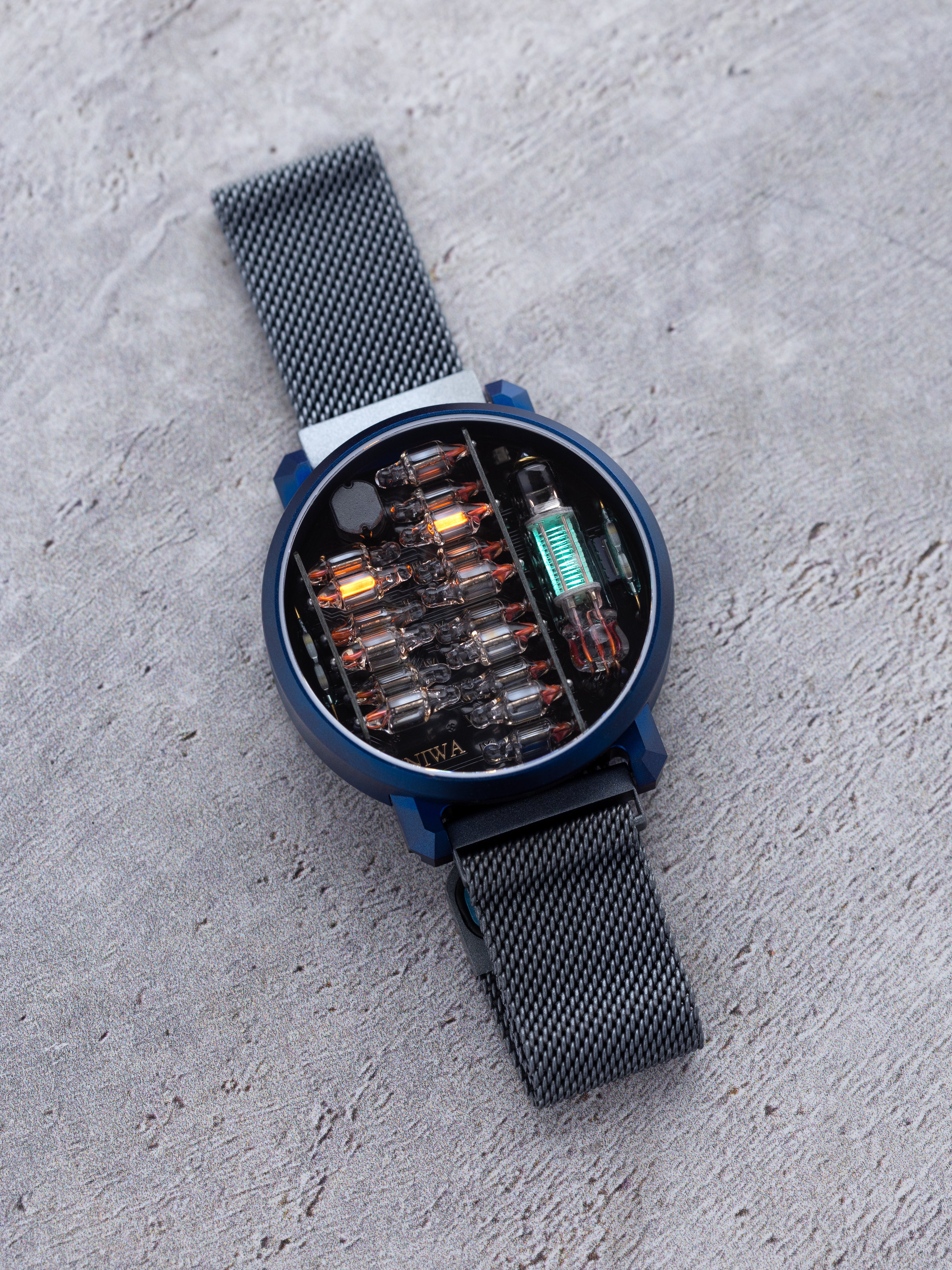 NIWA Lunokhod watch. Fallout Blue case. Limited of only 10 pcs