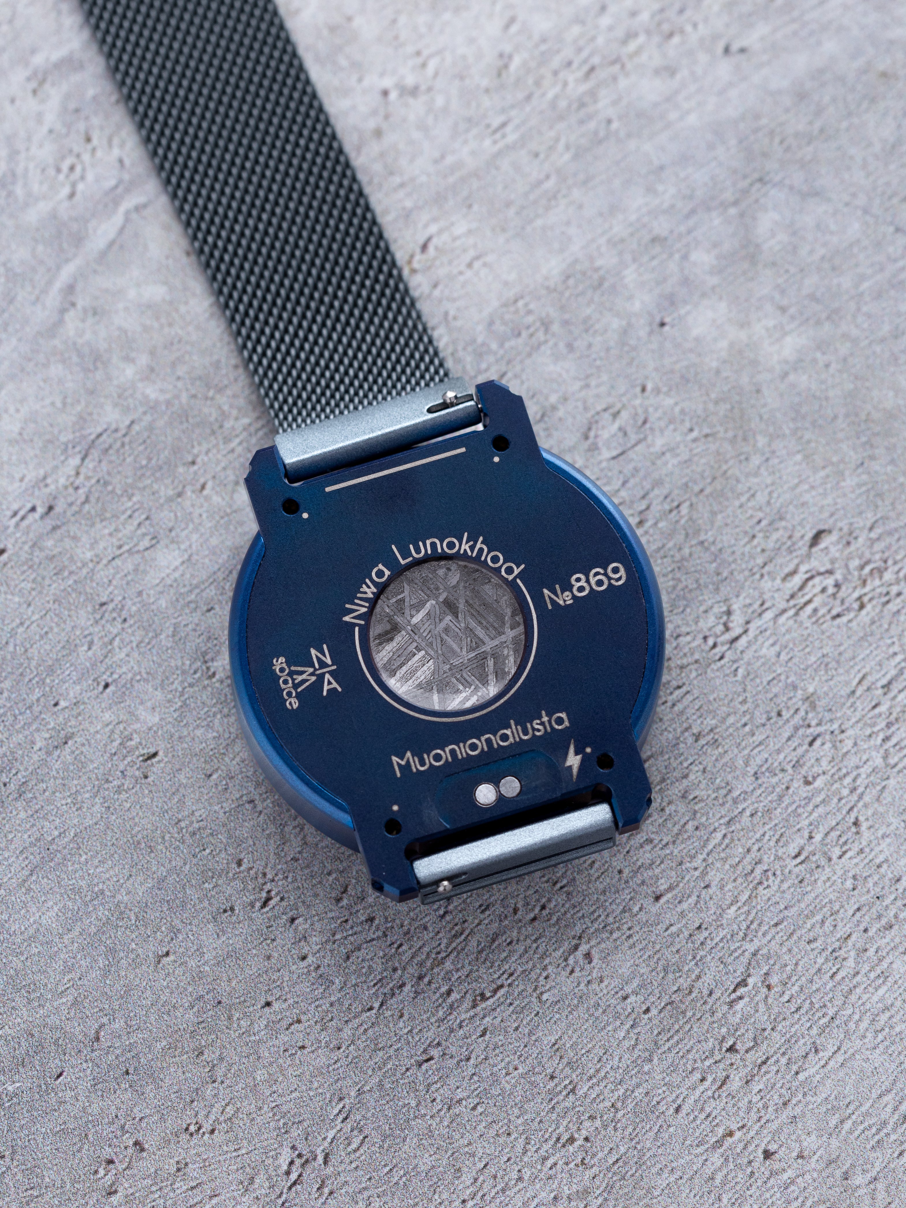 NIWA Lunokhod watch. Fallout Blue case. Limited of only 10 pcs
