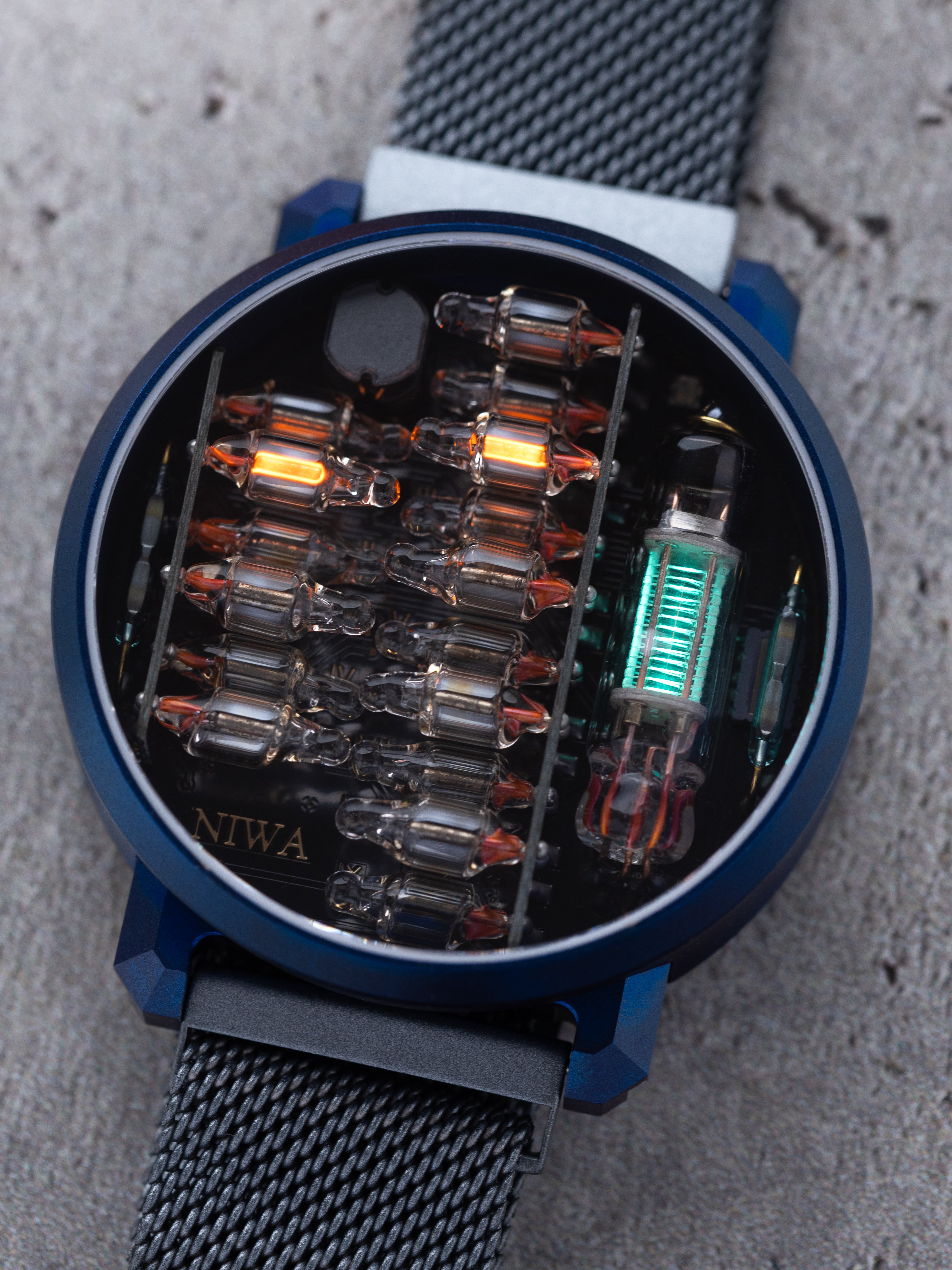 NIWA Lunokhod watch. Fallout Blue case. Limited of only 10 pcs