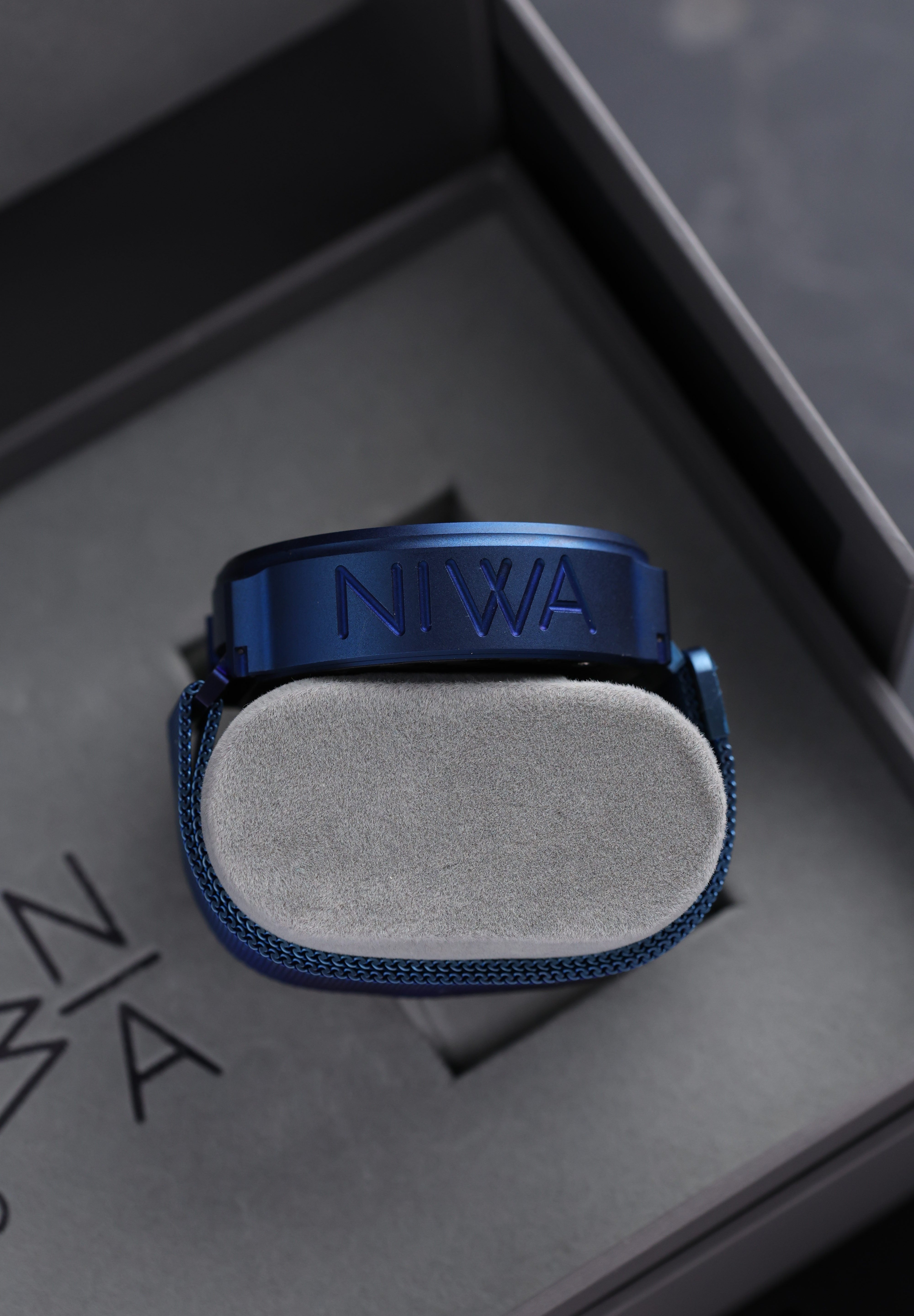 NIWA Nixie watch V 2.0 - Fallout blue. Limited. Only 10 pieces