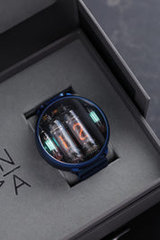 NIWA Nixie watch V 2.0 - Fallout blue. Limited. Only 10 pieces