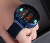 NIWA Nixie watch V 2.0 - Fallout blue. Limited. Only 10 pieces