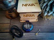 NIWA Nixie watch V 2.0 - Titanium Carina Nebula case
