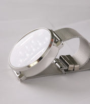 NIWA Lunokhod MAX watch. Polished mirror steel case.