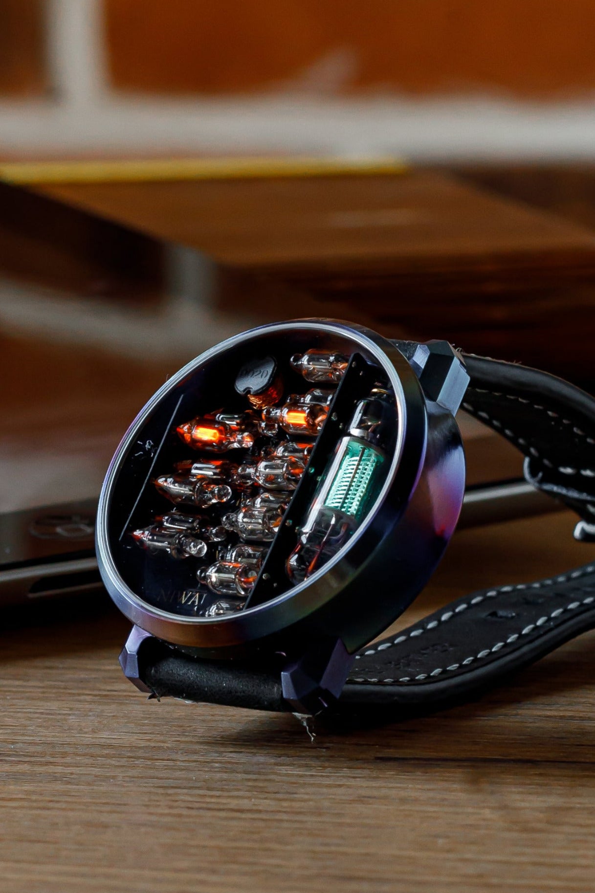 NIWA Lunokhod watch. Stephan's Quintet case.