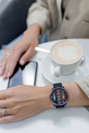 NIWA Lunokhod watch. Stephan's Quintet case.