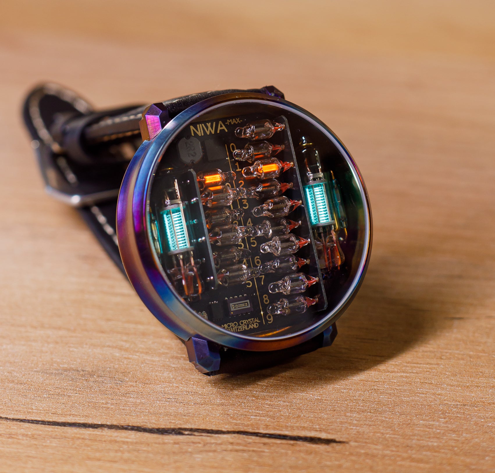 NIWA Lunokhod MAX watch. Stephan's Quintet case.