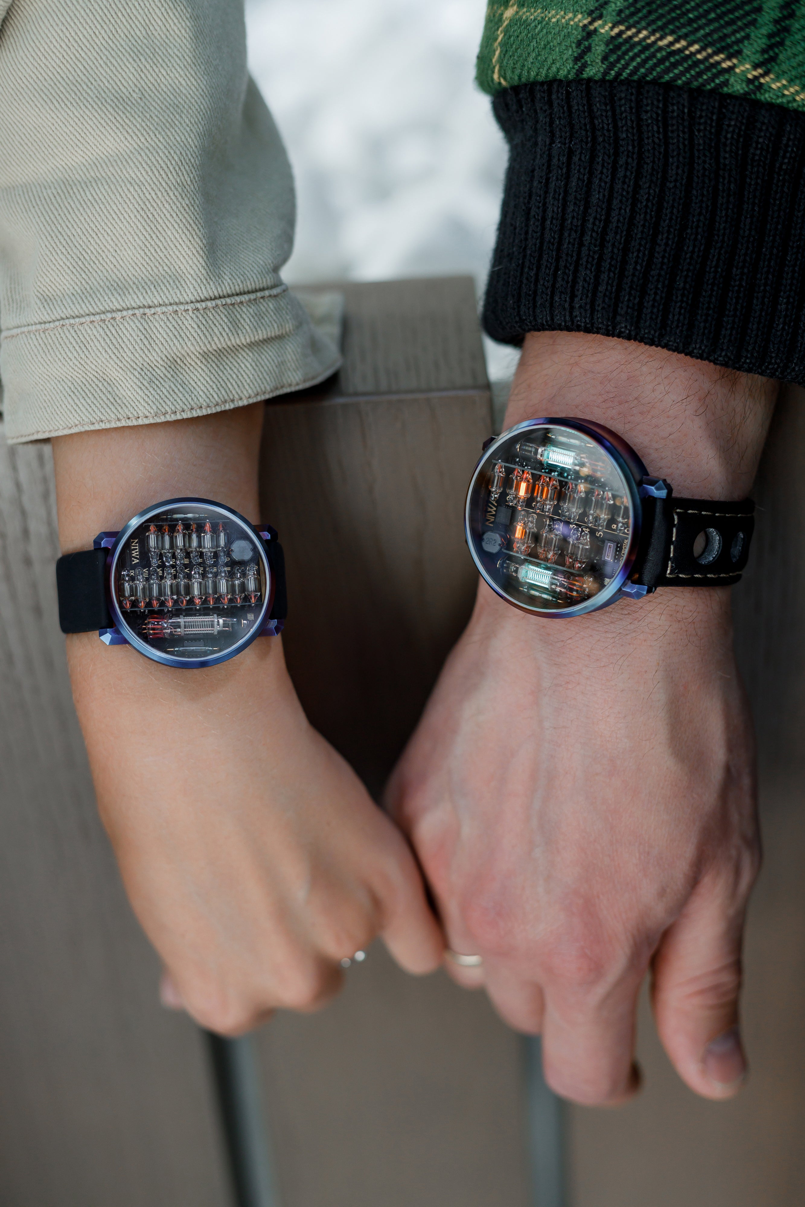 NIWA Lunokhod MAX watch. Stephan's Quintet case. – NIWA Watches store