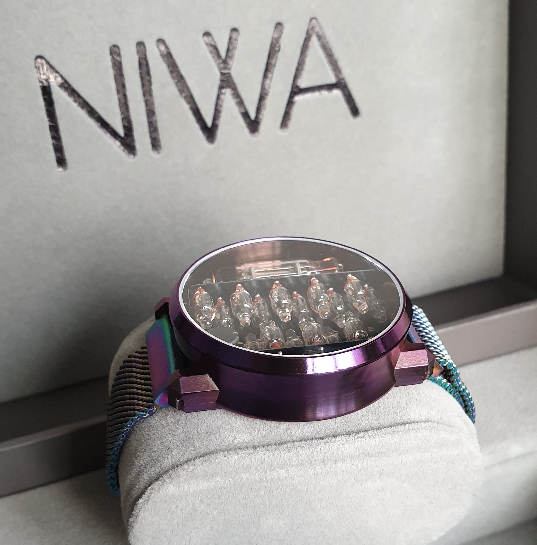 NIWA Lunokhod watch. Carina Nebula case.