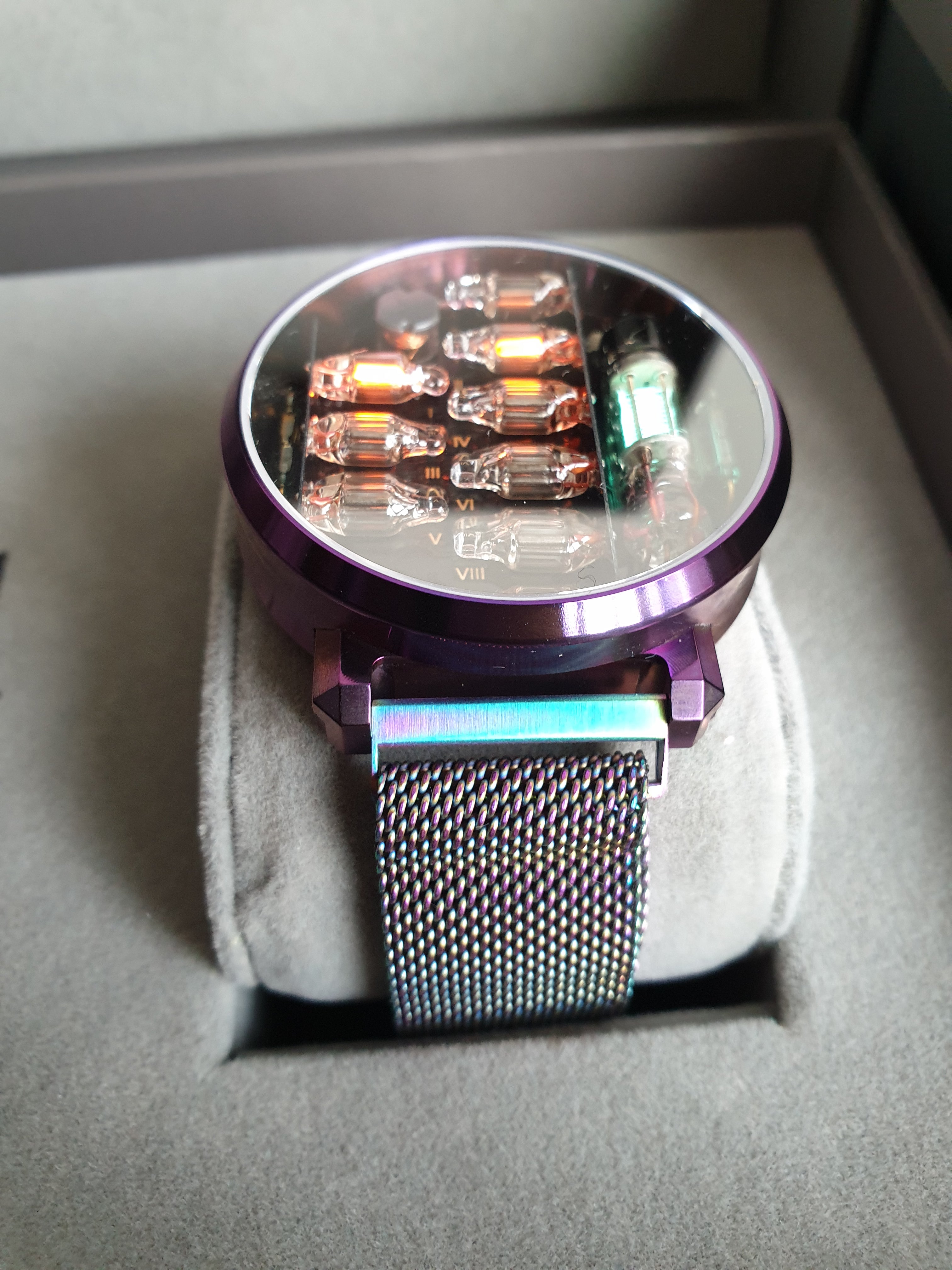 NIWA Lunokhod watch. Carina Nebula case.