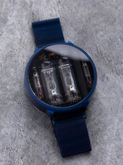 NIWA Nixie watch V 2.0 - Fallout blue. Limited. Only 10 pieces