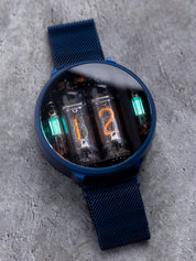 NIWA Nixie watch V 2.0 - Fallout blue. Limited. Only 10 pieces