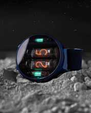 NIWA Nixie watch V 2.0 - Fallout blue. Limited. Only 10 pieces