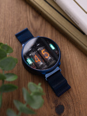 NIWA Nixie watch V 2.0 - Fallout blue. Limited. Only 10 pieces