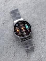 NIWA Lunokhod watch. Moon gray case.