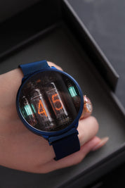 NIWA Nixie watch V 2.0 - Fallout blue. Limited. Only 10.