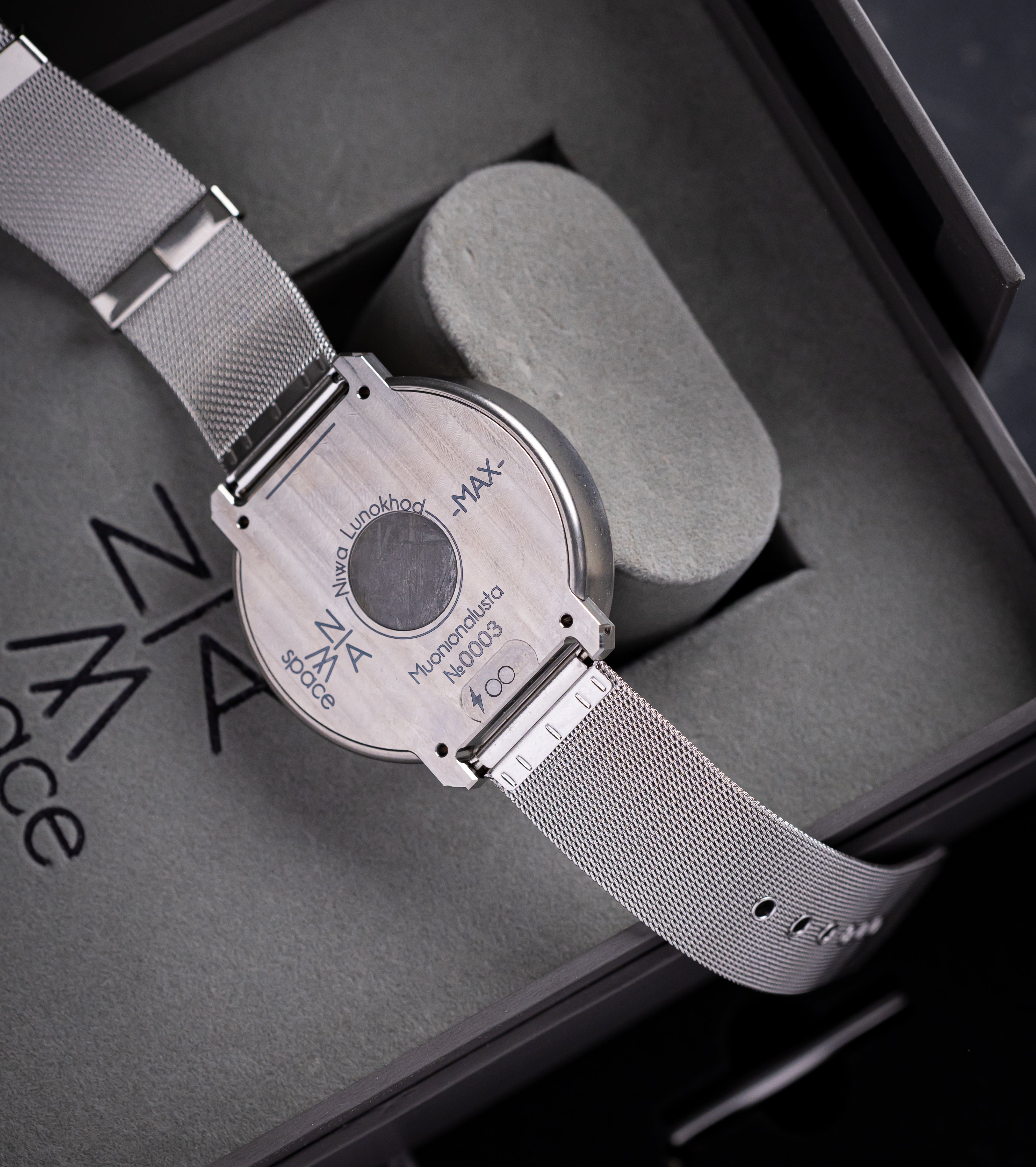 NIWA Lunokhod MAX watch. Neptune case.