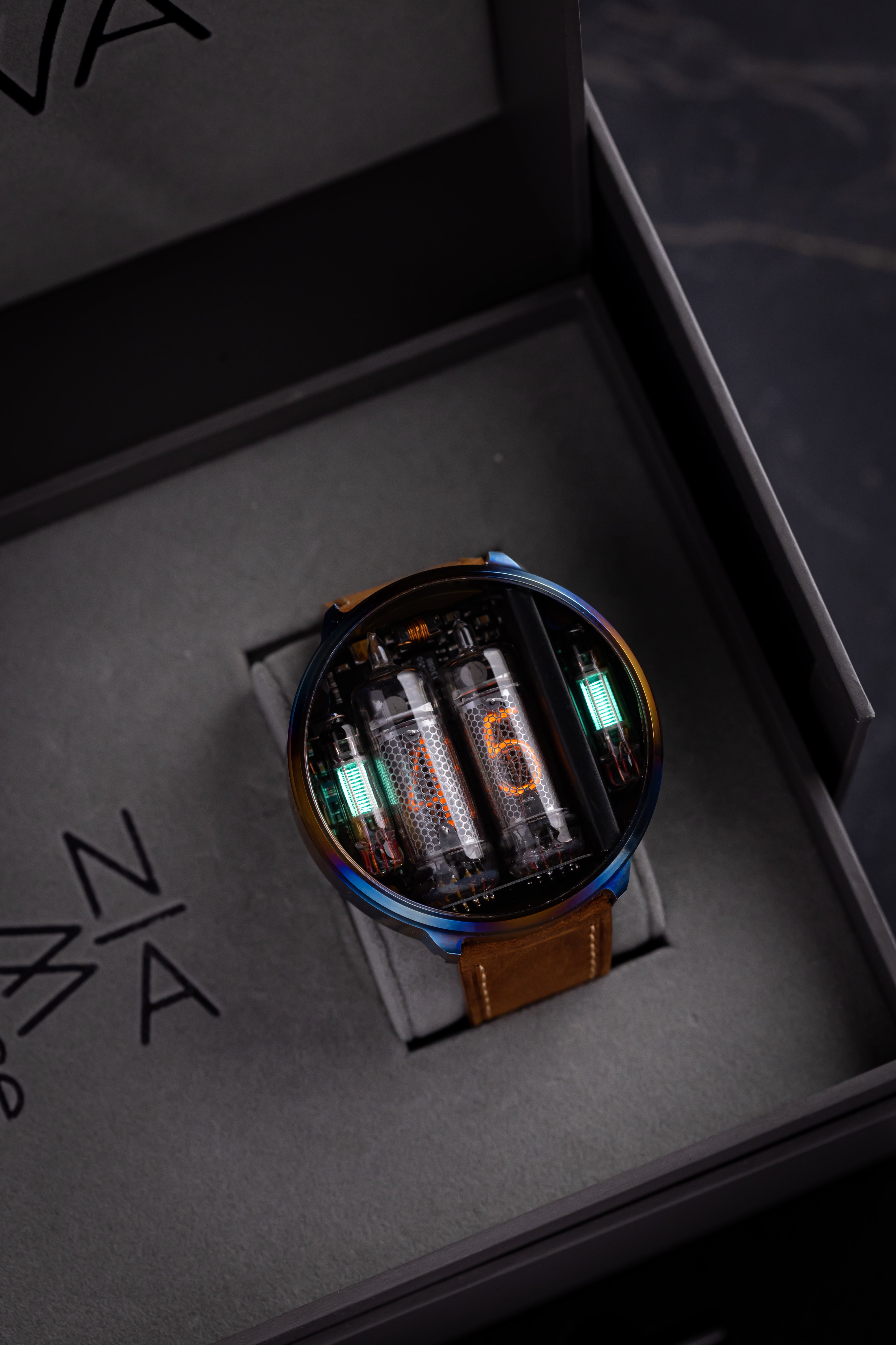 NIWA Nixie watch V 2.0 - Stephan's Quintet case – NIWA