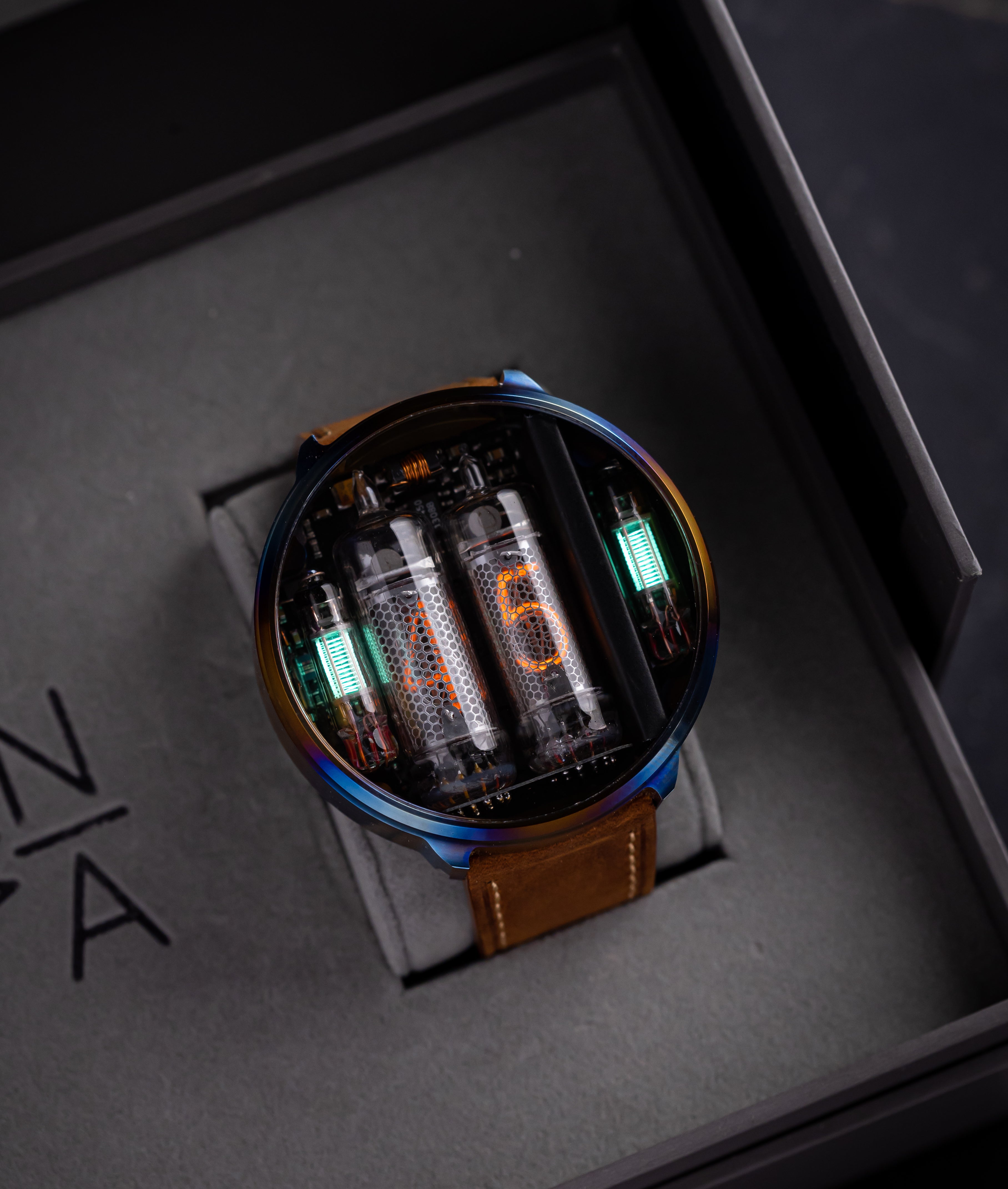 NIWA Nixie watches V 2.0 - Fallout blue + Stephan's Quintet