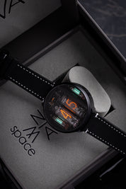 NIWA Nixie watch V 2.0 - Dark nebula case.