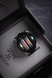 NIWA Nixie watch V 2.0 - Dark nebula case.