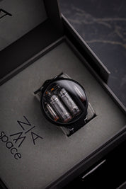 NIWA Nixie watch V 2.0 - Dark nebula case.