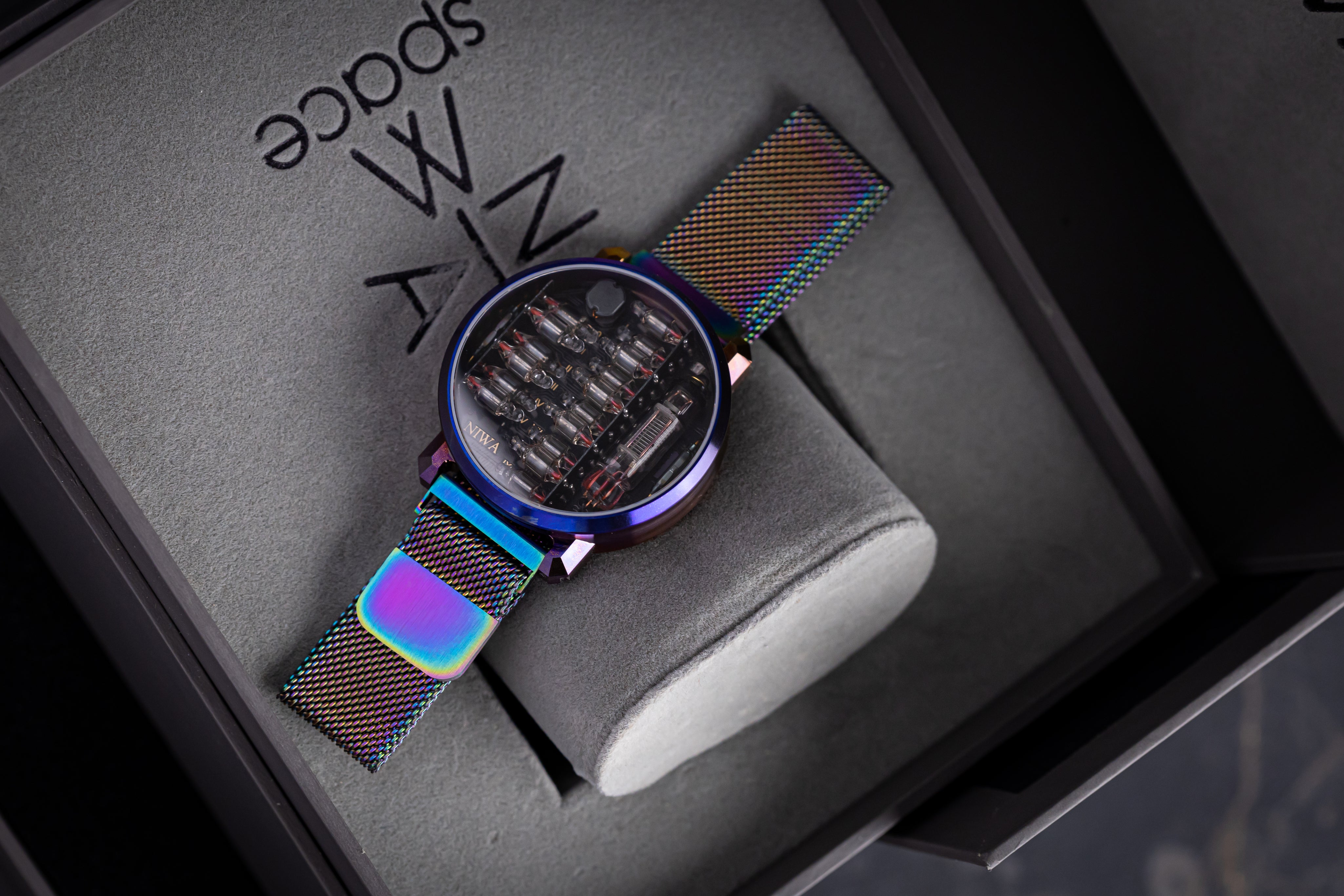 NIWA Lunokhod watch. Stephan's Quintet case.