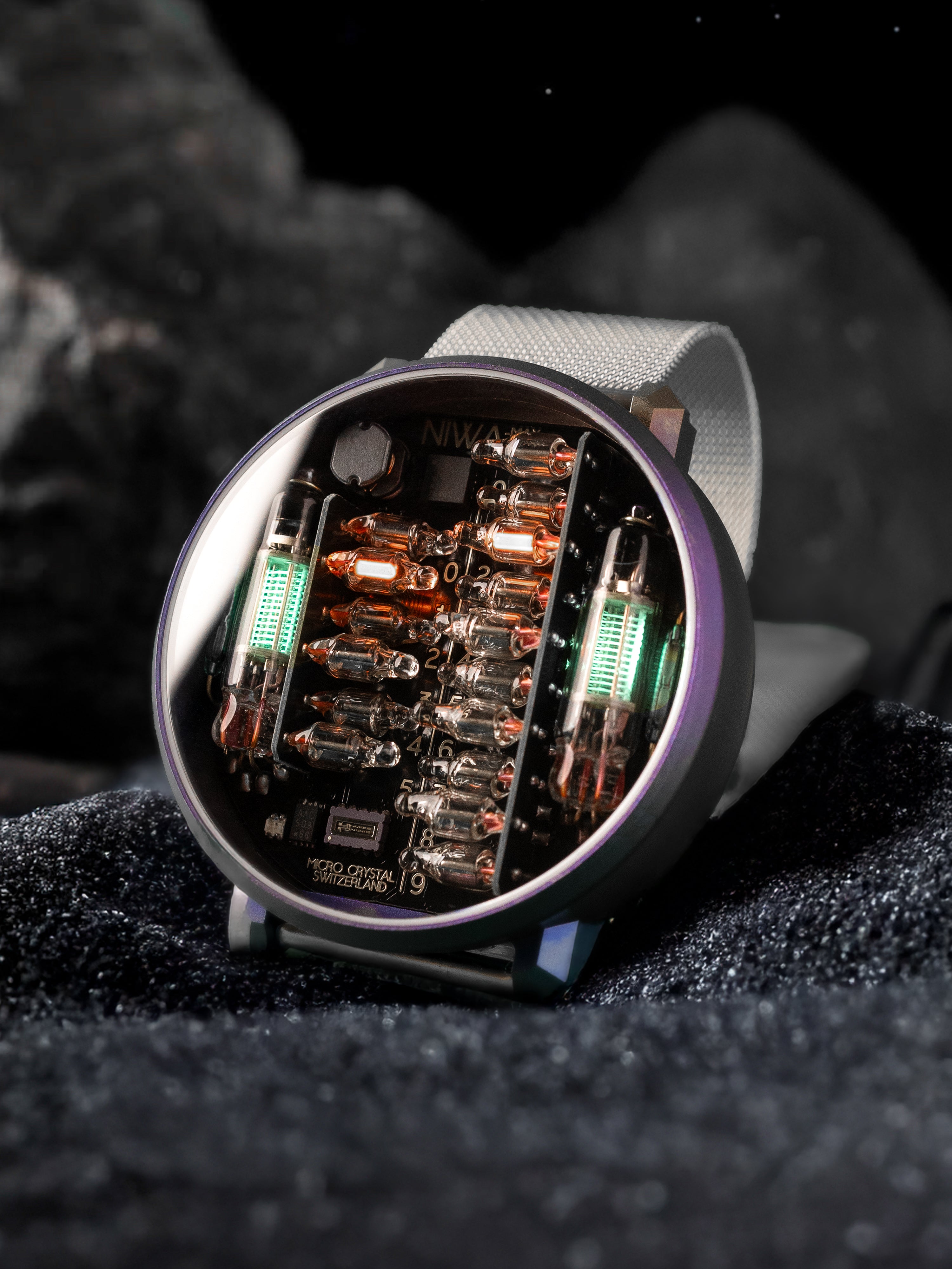 NIWA Lunokhod MAX watch. Carina Nebula case