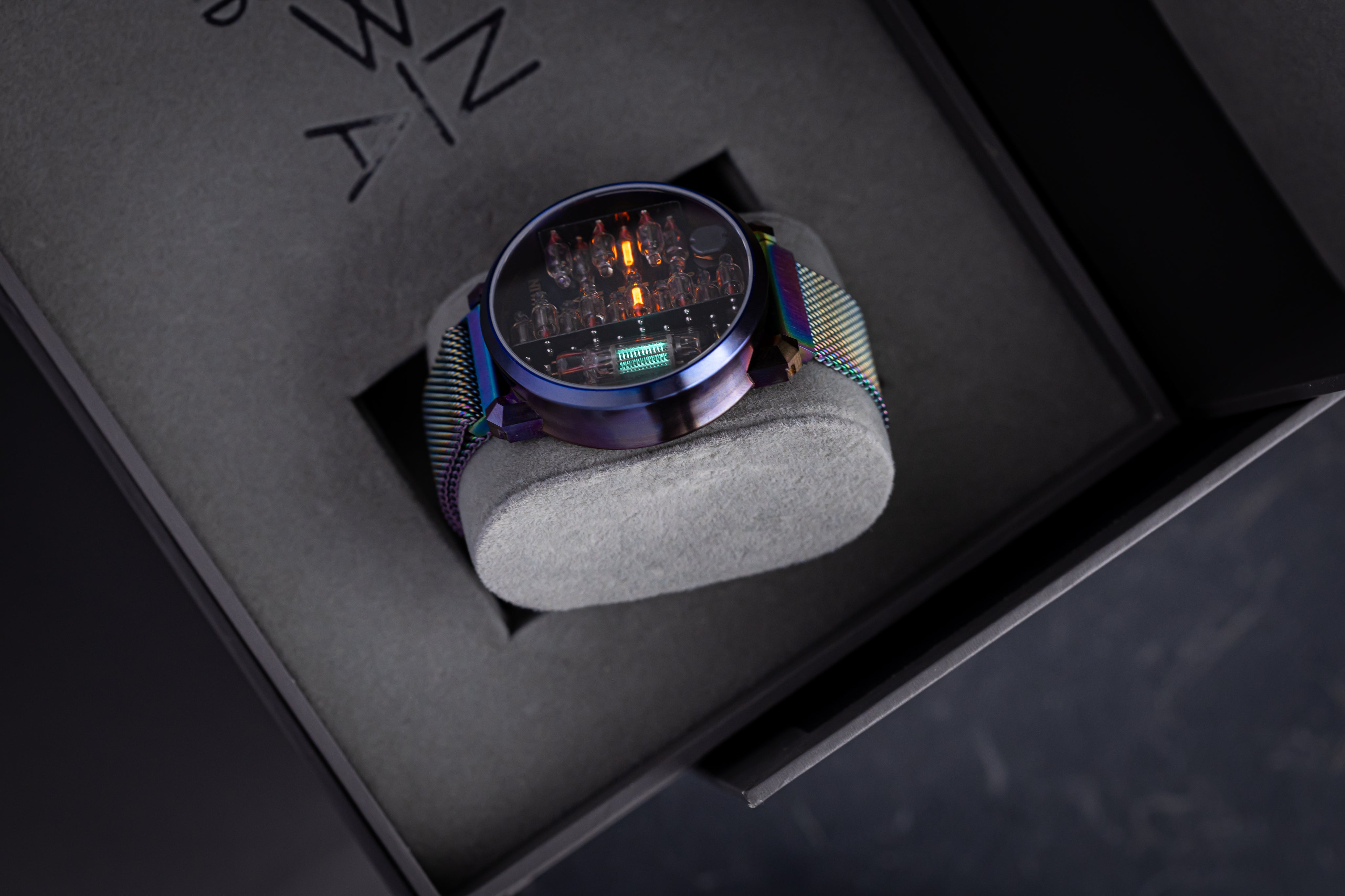 NIWA Lunokhod watch. Stephan's Quintet case.