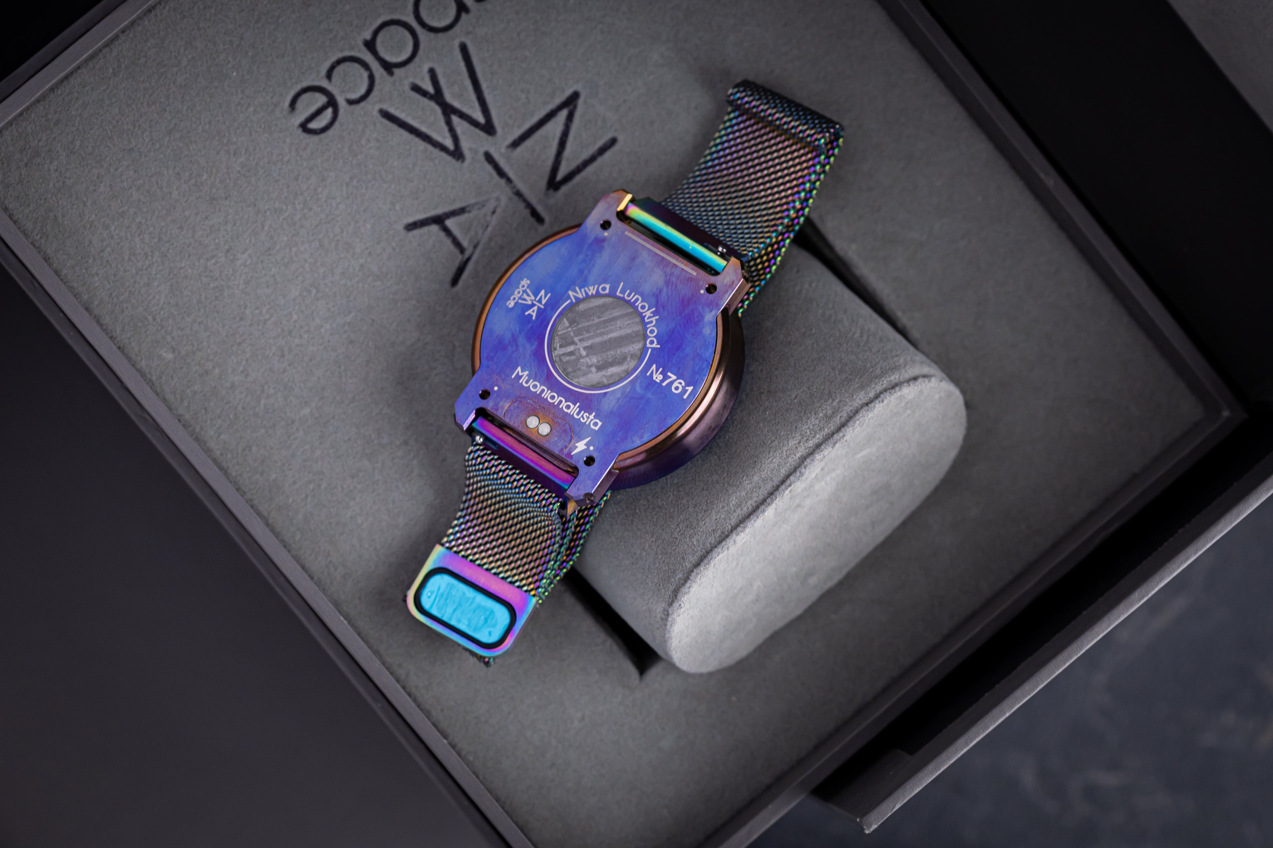 NIWA Lunokhod watch. Stephan's Quintet case.