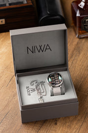 NIWA Meteorite Pendant – Genuine Aletai Meteorite & Stainless Steel Necklace (Unisex)