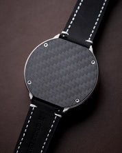NIWA Nixie watch V 2.0 - Moon Crater Gray. Titanium case.