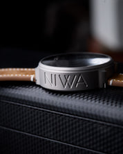NIWA Nixie watch V 2.0 - Titanium moon gray case.