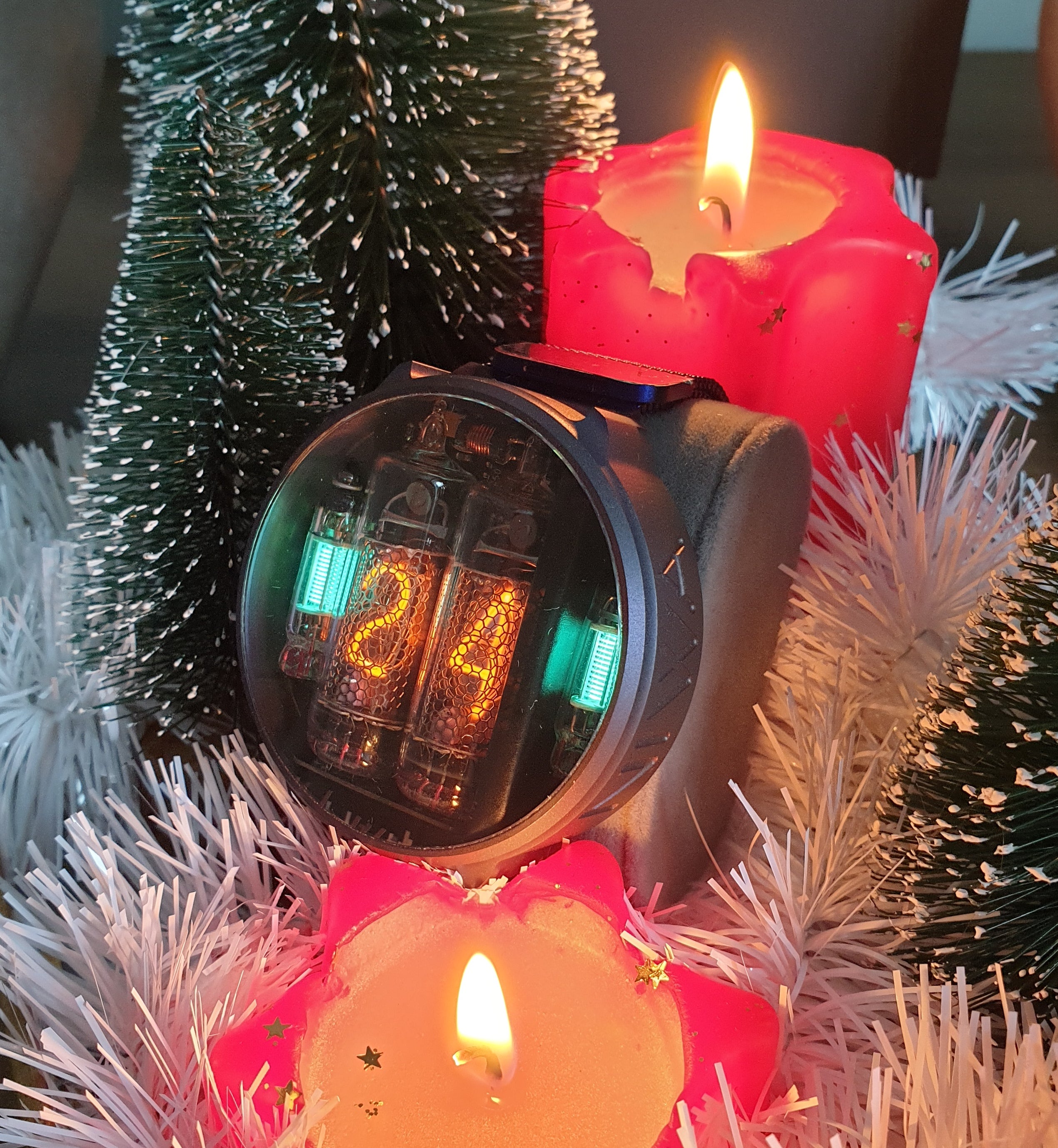 NIWA Nixie watch V 2.0 -  Carina Nebula case