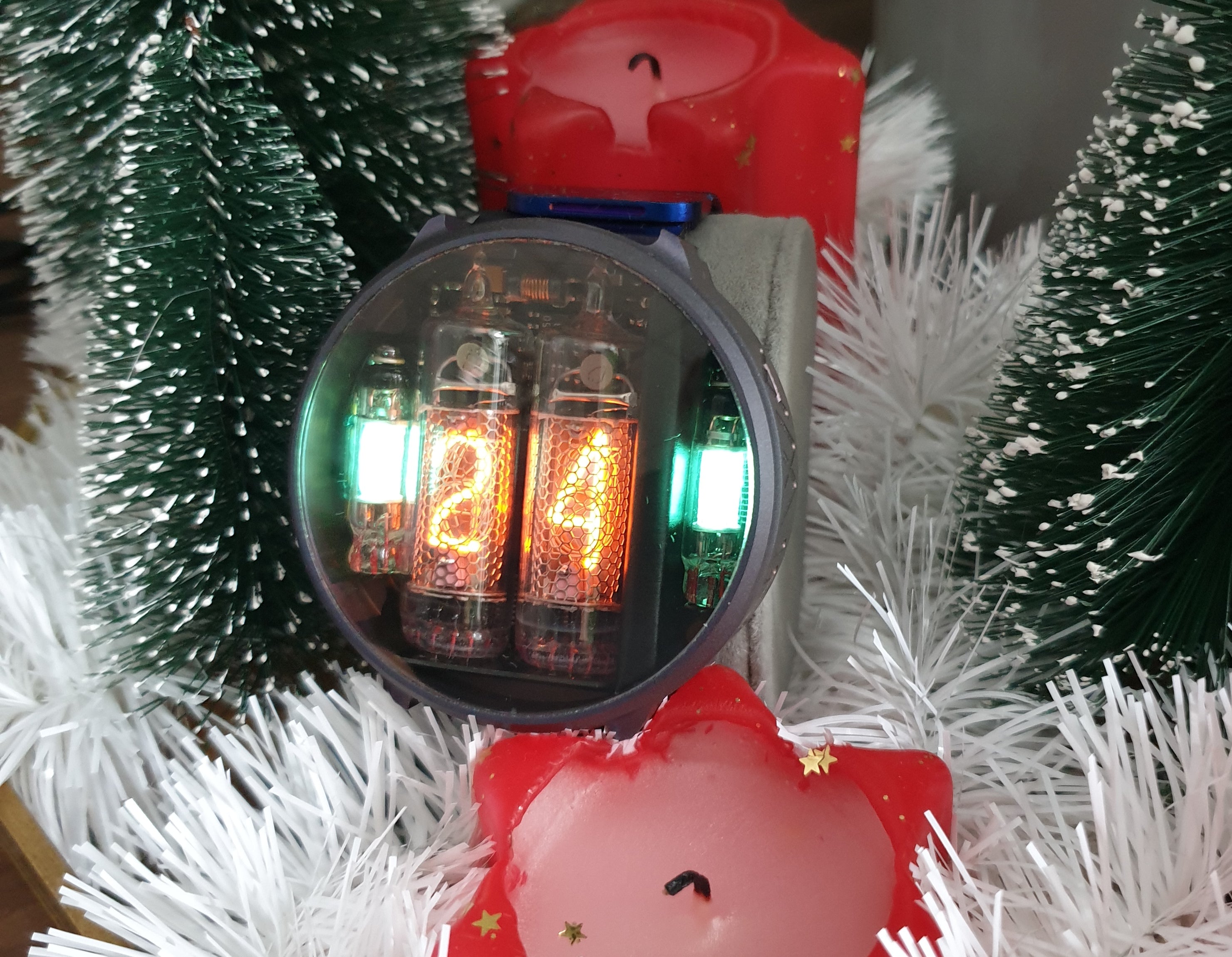 NIWA Nixie watch V 2.0 -  Carina Nebula case