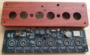 IN-14 6- digits Nixie clock Kit. Wooden case. Tubes included. Wi-fi.
