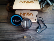 NIWA Nixie watch V 2.0 - Titanium moon gray case.